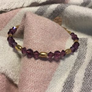 Alex and Ani Swarovski crystal bangle